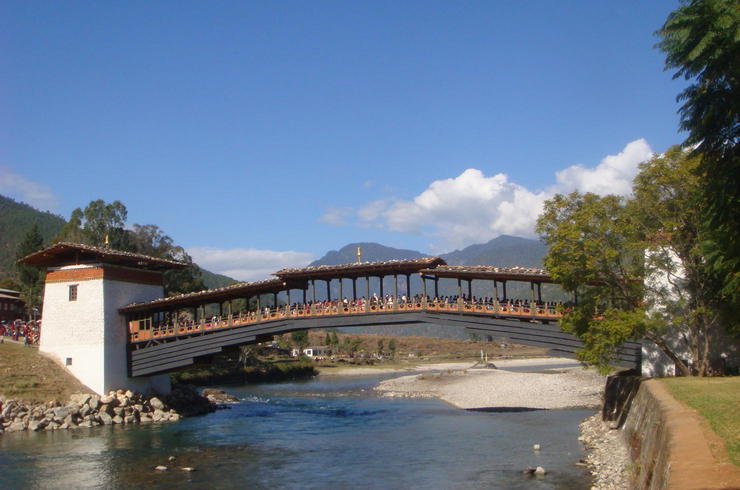 Bridge in Punakha