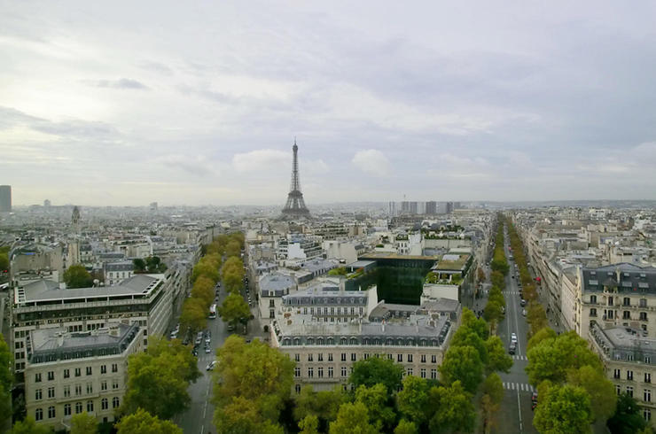 Blick auf Paris – von Montmatre aus