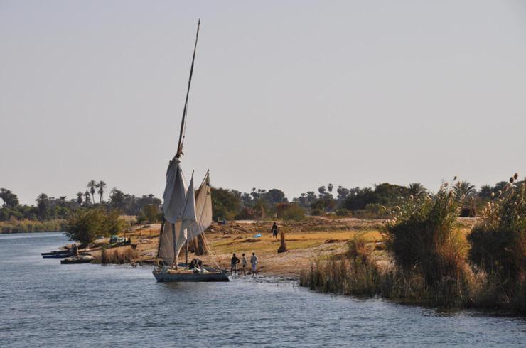 Bootsfahrt auf dem Nil