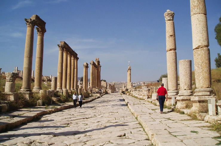 Kolonade in Jerash