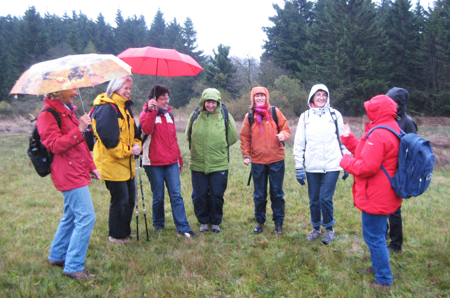 Jahreswechsel mit Frauen Kreistänze im Naturpark Hoher