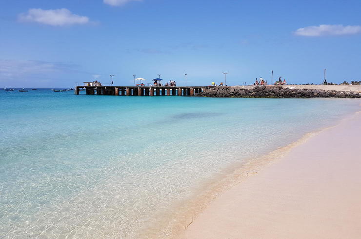 Wanderreise Kap Verde: Baden in Santa Maria