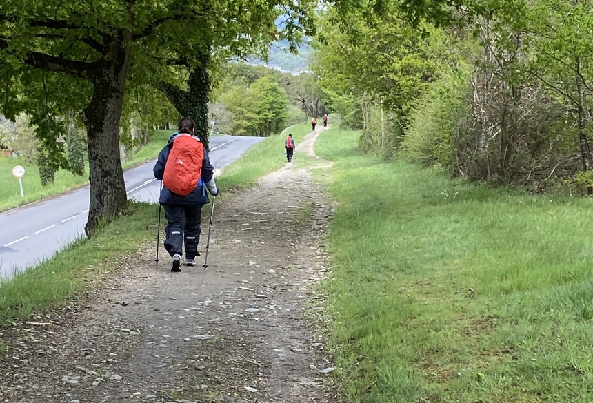 Wanderin; Bild: Susanne Papendorf