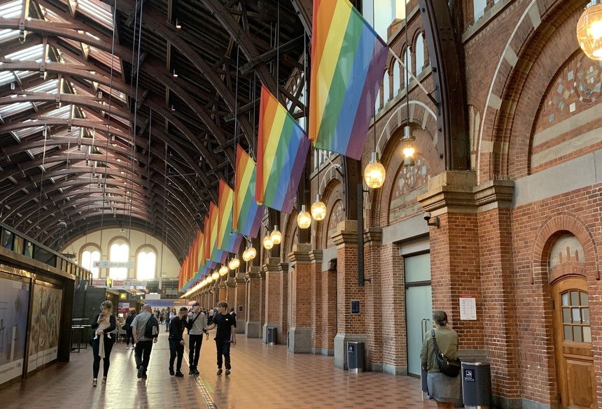 Bahnhof in Kopenhagen. Bild: Claudia Radzioch