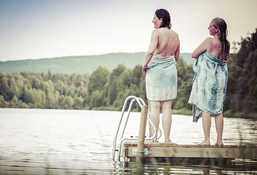 Saunieren am See; Bild: Finnspirit 2026