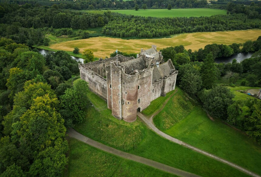 Doune Castle, Bild: Johnny Briggs via Unsplash
