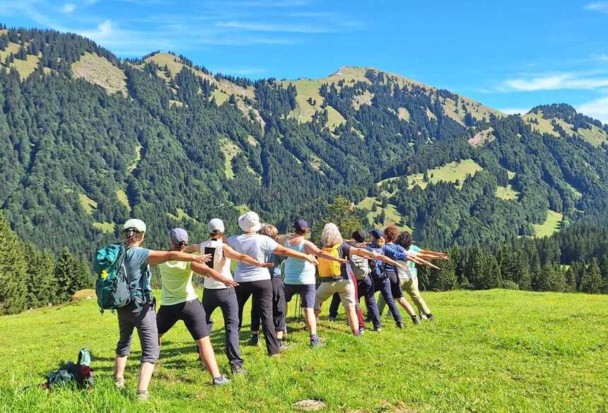 Yoga und Wandern im Allgäu_c_Katja Kügel