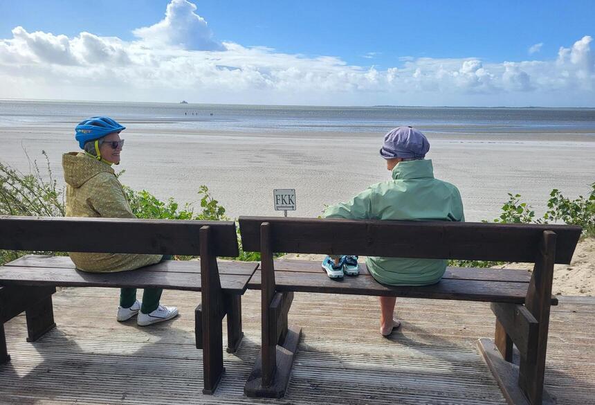 Strand von Wittdün; Bild: Evelyn Bader