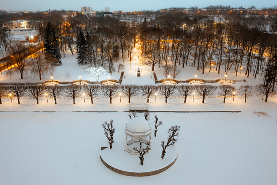 Das klassizistische Kadriorg-Viertel im Schnee. Quelle: Ventus Touristik GmbH Das klassizistische Kadriorg-Viertel im Schnee. Quelle: Ventus Touristik GmbH