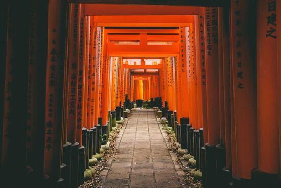 Kyoto Fushimi Inari Torii, Bild: Japanistas Kyoto Fushimi Inari Torii, Bild: Japanistas