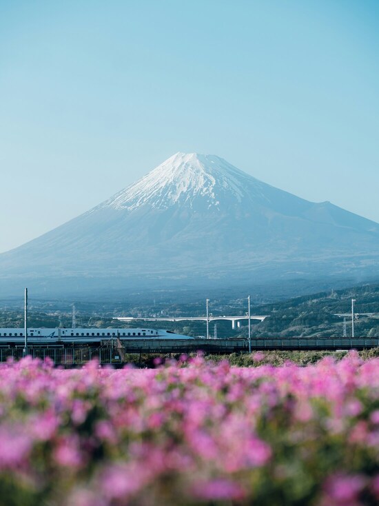 Mount Fuji, Bild: Spenser Sembrat via unsplash Mount Fuji, Bild: Spenser Sembrat via unsplash