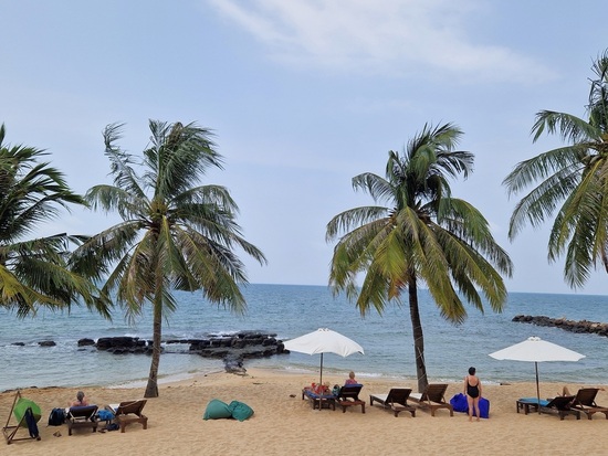 Strand am Phu Quoc Eco Beach Resort. Bild: Simona Mona Strand am Phu Quoc Eco Beach Resort. Bild: Simona Mona