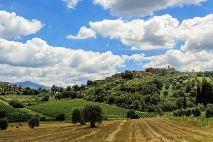 Landschaft in der Toskana. Bild via Pixabay Landschaft in der Toskana. Bild via Pixabay