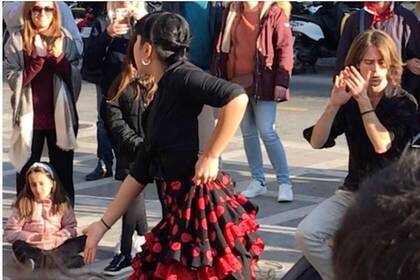 Flamenco in Granda; Bild: Antje Peters Flamenco in Granda; Bild: Antje Peters