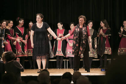 Erfolgreiches Konzert; Bild: Franziska Welti
