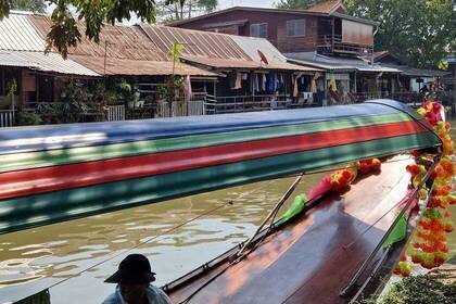 Thailand, Kanalboot in Bangkok, Bild: Simona Mona 2025 Thailand, Kanalboot in Bangkok, Bild: Simona Mona 2025
