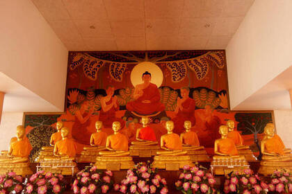 Thailand, Female Arahant in Wat Songdhammakalyani, Bild: ReiseninsHier Thailand, Female Arahant in Wat Songdhammakalyani, Bild: ReiseninsHier