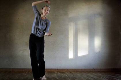 Hilla Steinert tanzend, Bild: privat Hilla Steinert tanzend, Bild: privat