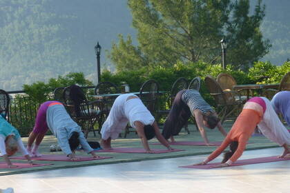 Yoga-Einheit Lykia Lodge; Bild: Nina Meissner Lykia Lodge Yoga-Einheit Lykia Lodge; Bild: Nina Meissner Lykia Lodge
