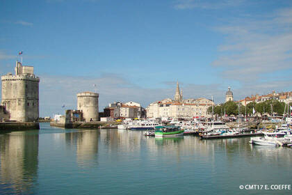 La Rochelle_Tours du vieux port; Bild: E Coeffe via cmt17 La Rochelle_Tours du vieux port; Bild: E Coeffe via cmt17
