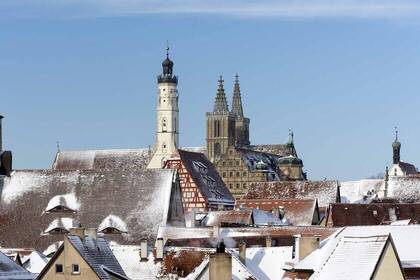 Altstadt Rothenburg o.d. Tauber - Schnee Winter Bild: Rothenburg Tourismus Service, W. Pfitzinger Altstadt Rothenburg o.d. Tauber - Schnee Winter Bild: Rothenburg Tourismus Service, W. Pfitzinger