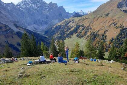 Karwendel Höhenweg; Bild: Martina Mante Karwendel Höhenweg; Bild: Martina Mante