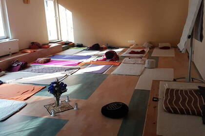 Feldenkraisraum; Bild: Lena Schumacher Feldenkraisraum; Bild: Lena Schumacher