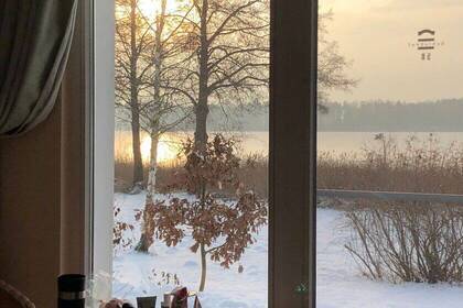 Ausblick vom Parkbungalow im Winter; Bild: WomenFairTravel Ausblick vom Parkbungalow im Winter; Bild: WomenFairTravel
