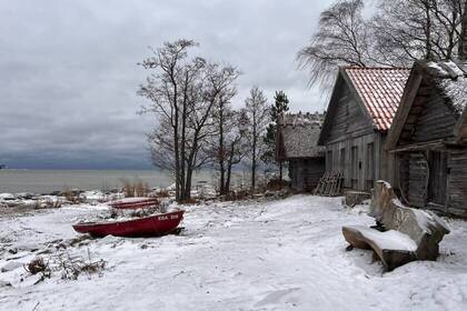 Boot am Wintersee, Bild: Elsbeth Fischer-Doetzkies Boot am Wintersee, Bild: Elsbeth Fischer-Doetzkies