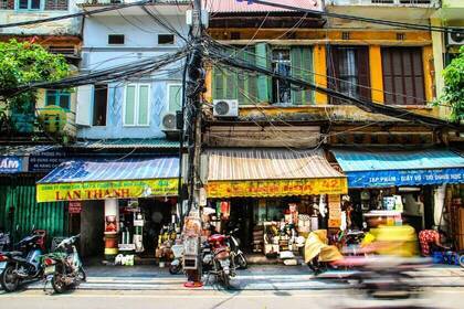 Straßenszene Hanoi; Bild: Florian Wehde via unsplash Straßenszene Hanoi; Bild: Florian Wehde via unsplash