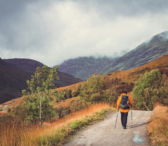Wandern in Schottland, Bild: Anna Saveleva via Unsplash Wandern in Schottland, Bild: Anna Saveleva via Unsplash
