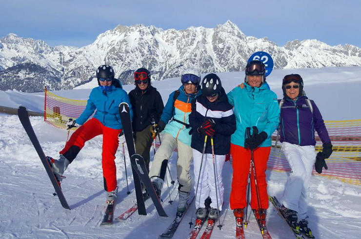 Ski Leogang Österreich Frauenreise